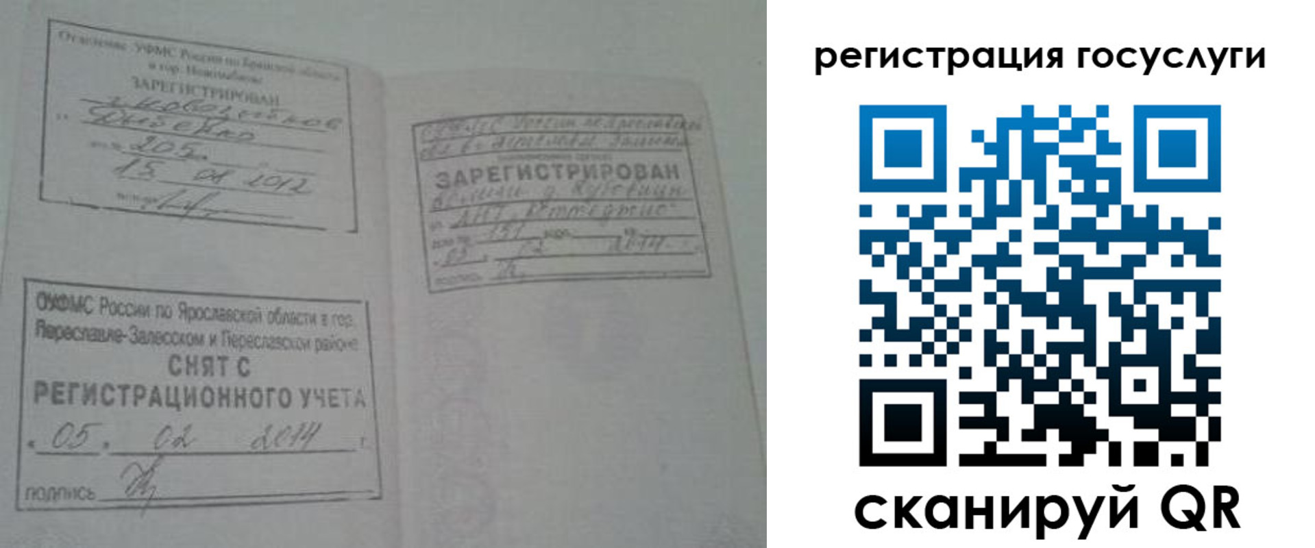 временная регистрация госуслуги в Угличе